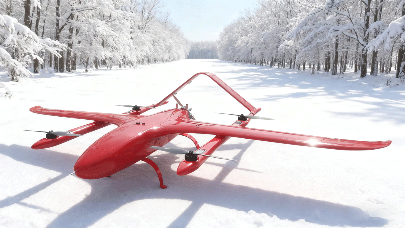 SLH80 Gasoline-Electric Hybrid VTOL UAV